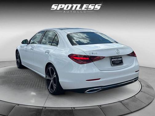 Polar White 2022 Mercedes-Benz C-Class Sedan