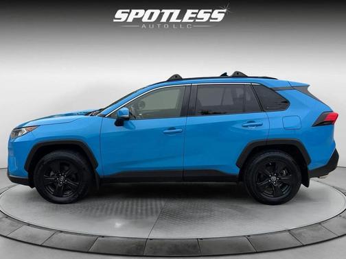 Blue Flame 2019 Toyota RAV4 XLE