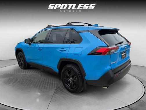 Blue Flame 2019 Toyota RAV4 XLE