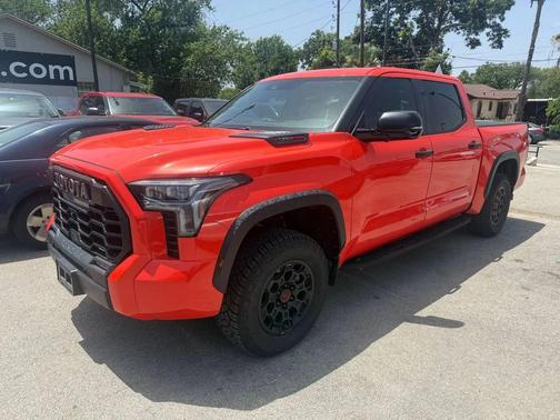 Supersonic Red 2022 Toyota Tundra Hybrid TRD Pro