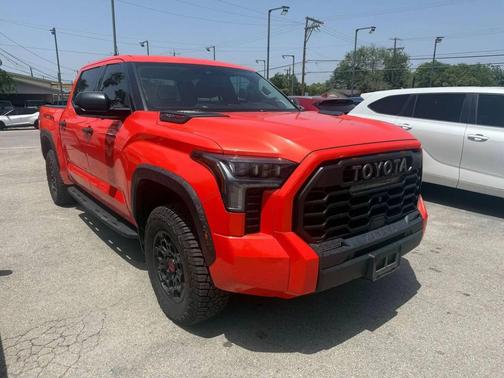 Supersonic Red 2022 Toyota Tundra Hybrid TRD Pro