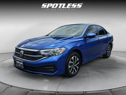 Rising Blue Metallic 2022 Volkswagen Jetta 1.5T S