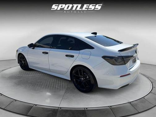 Platinum White Pearl 2025 Honda Civic Sport