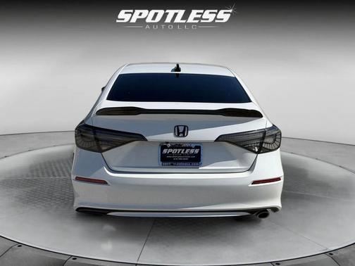 Platinum White Pearl 2025 Honda Civic Sport