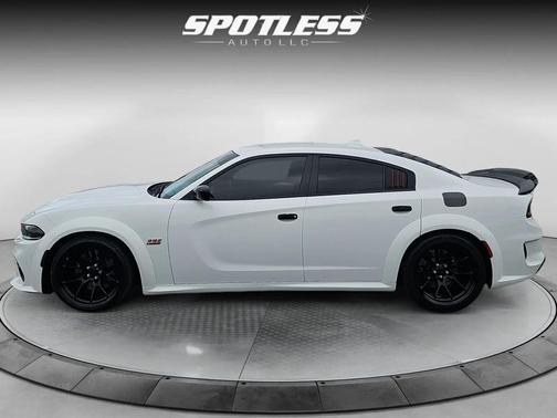 White Knuckle Clearcoat 2023 Dodge Charger Scat Pack
