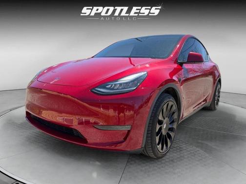 Red Multi-Coat 2020 Tesla Model Y Long Range Dual Motor All-Wheel Drive