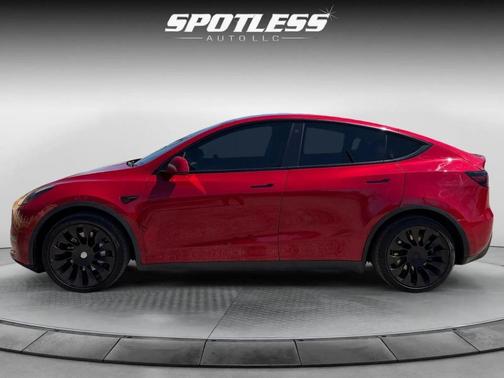 Red Multi-Coat 2020 Tesla Model Y Long Range Dual Motor All-Wheel Drive