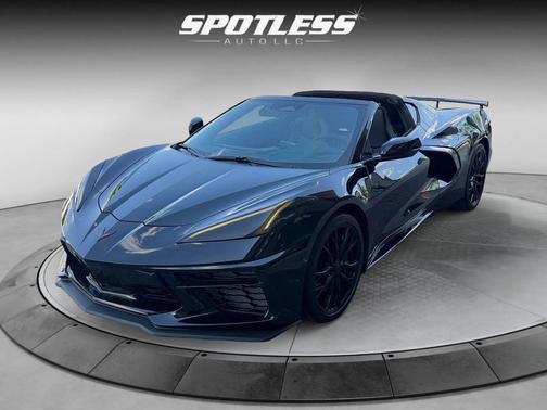 Black 2025 Chevrolet Corvette Stingray w/1LT
