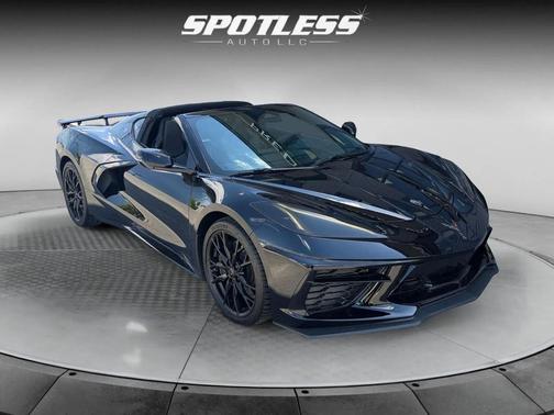 Black 2025 Chevrolet Corvette Stingray w/1LT