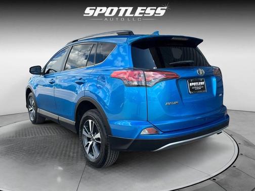 Electric Storm Blue 2018 Toyota RAV4 XLE