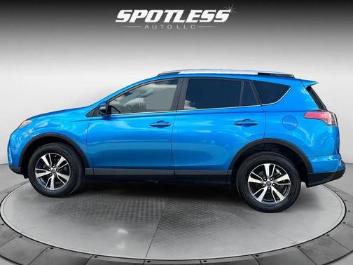 Electric Storm Blue 2018 Toyota RAV4 XLE