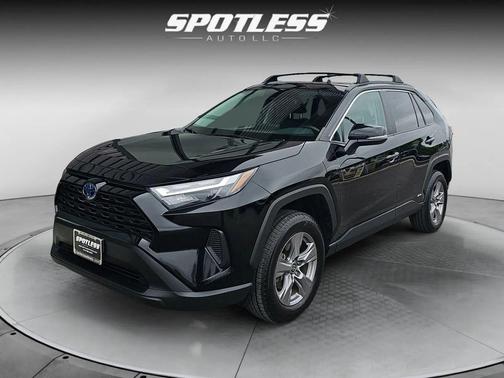 Midnight Black Metallic 2023 Toyota RAV4 Hybrid XLE