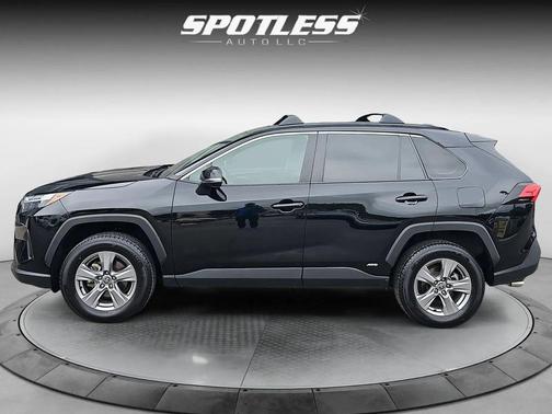 Midnight Black Metallic 2023 Toyota RAV4 Hybrid XLE