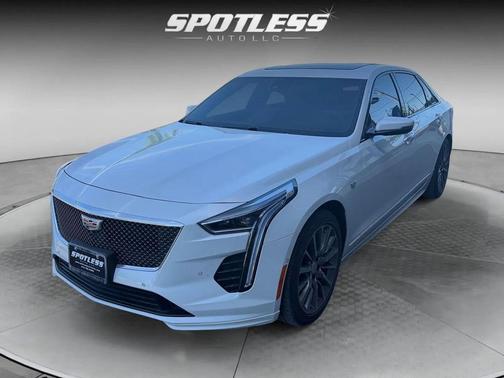 Crystal White Tricoat 2019 Cadillac CT6 Sport
