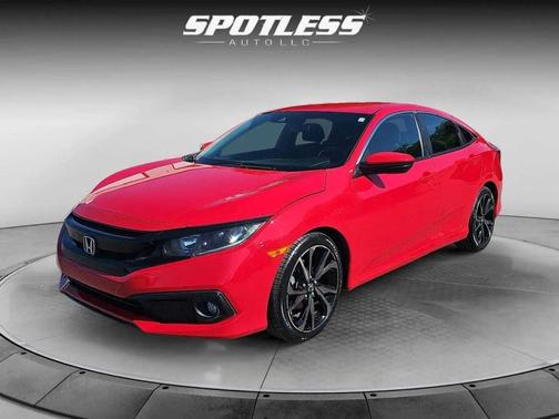 Rallye Red 2021 Honda Civic Sport