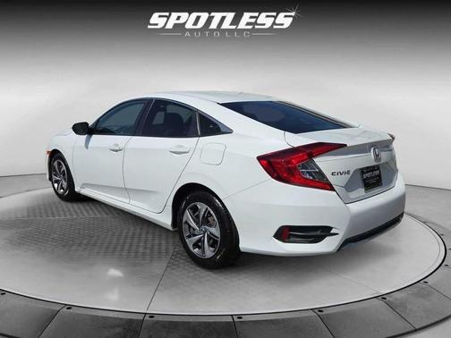 Platinum White Pearl 2021 Honda Civic LX