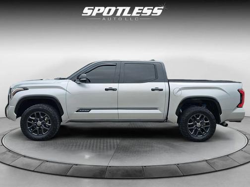 Celestial Silver Metallic 2023 Toyota Tundra Hybrid Platinum