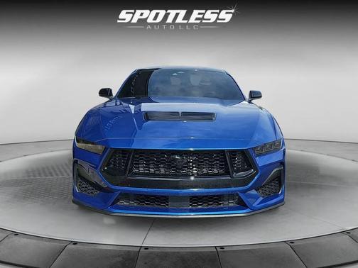 Atlas Blue Metallic 2024 Ford Mustang GT Premium