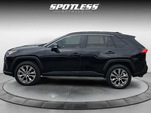 Midnight Black Metallic 2021 Toyota RAV4 XLE Premium