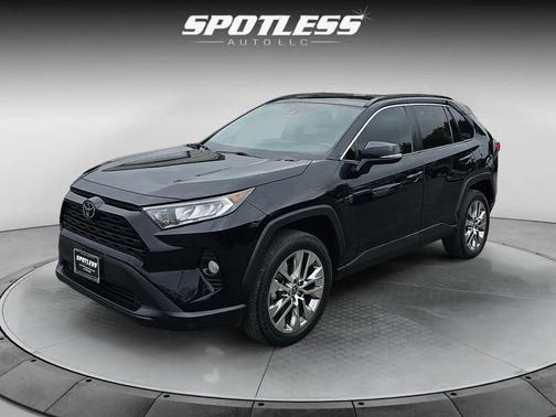 Midnight Black Metallic 2021 Toyota RAV4 XLE Premium