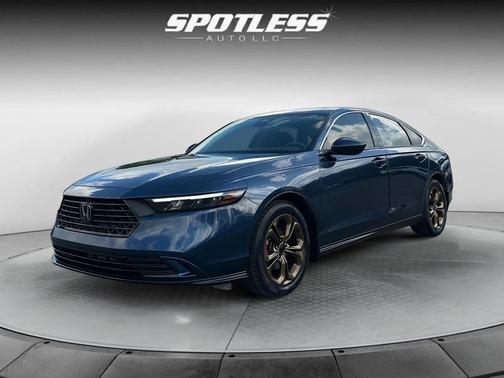 Canyon River Blue Metallic 2024 Honda Accord EX