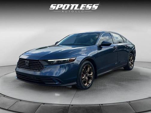 Canyon River Blue Metallic 2024 Honda Accord EX