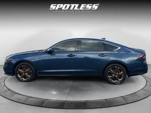 Canyon River Blue Metallic 2024 Honda Accord EX