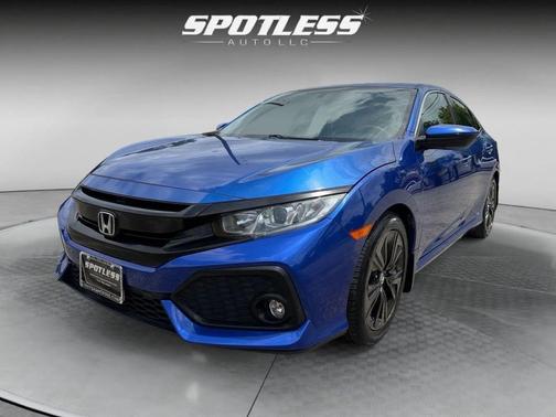 Cosmic Blue Metallic 2018 Honda Civic EX