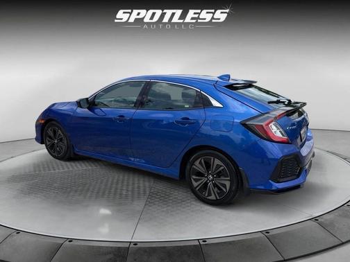 Cosmic Blue Metallic 2018 Honda Civic EX