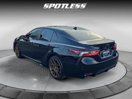 Midnight Black Metallic 2023 Toyota Camry SE