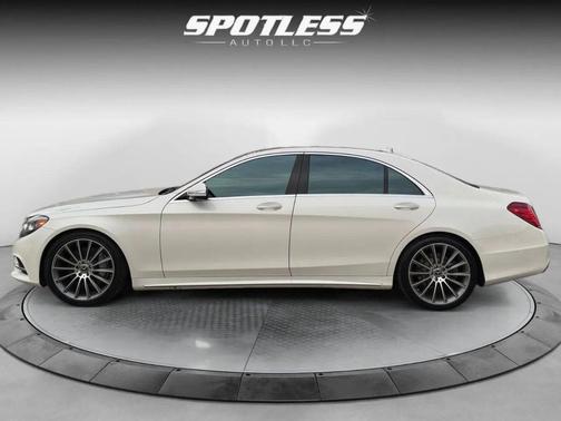 White 2017 Mercedes-Benz S-Class S550