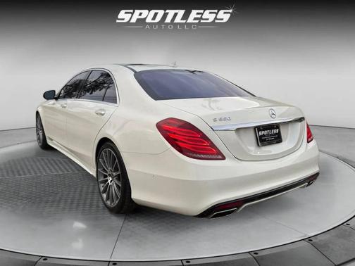 White 2017 Mercedes-Benz S-Class S550
