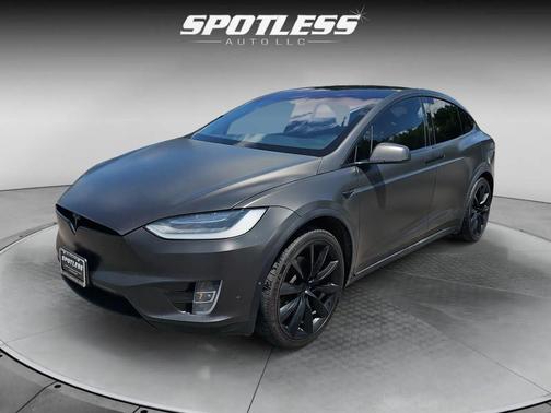 Solid Black 2019 Tesla Model X 75D