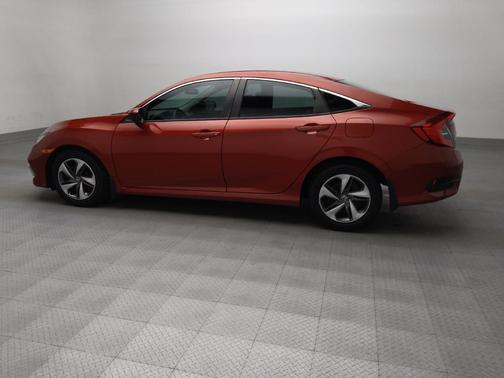 Red 2019 Honda Civic LX