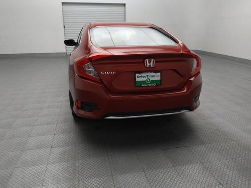 Red 2019 Honda Civic LX
