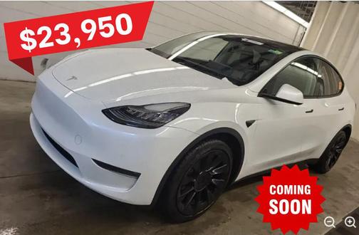Pearl White Multi-Coat 2020 Tesla Model Y Long Range Dual Motor All-Wheel Drive