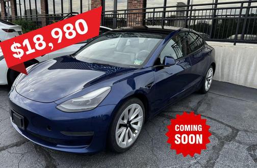 Solid Black 2022 Tesla Model 3 Standard Range