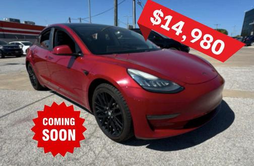 Red Multi-Coat 2018 Tesla Model 3 Long Range