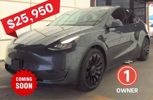 Gray 2022 Tesla Model Y Long Range Dual Motor All-Wheel Drive