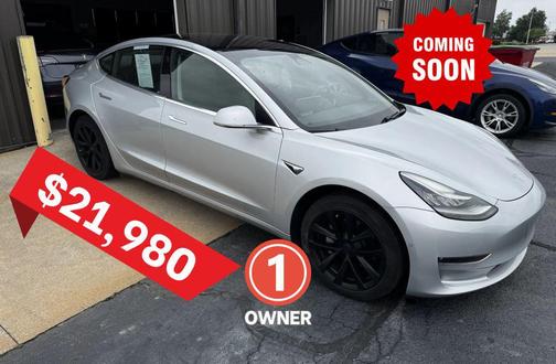 Silver 2018 Tesla Model 3 Long Range