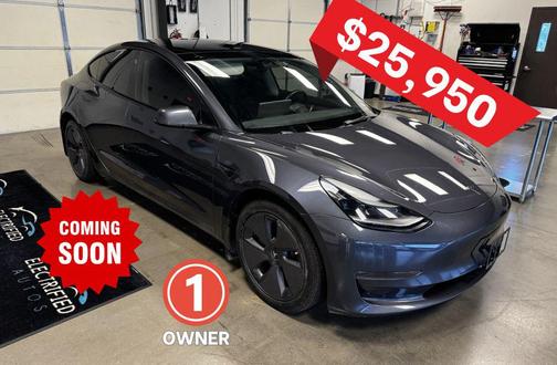 Gray 2023 Tesla Model 3 Standard Range