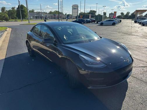 Solid Black 2021 Tesla Model 3 Standard Range Plus