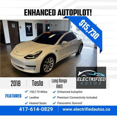 2018 Tesla Model 3 Long Range