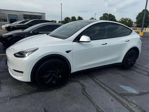 Pearl White Multi-Coat 2020 Tesla Model Y Long Range Dual Motor All-Wheel Drive