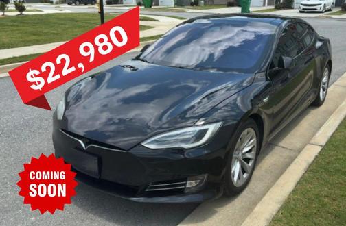 Black 2018 Tesla Model S 75D