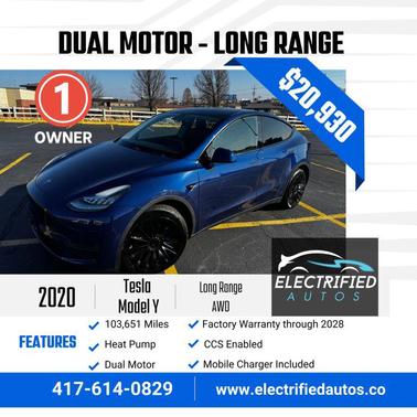 2020 Tesla Model Y Long Range Dual Motor All-Wheel Drive