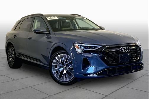 Magnet Gray 2024 Audi Q8 e-tron Prestige