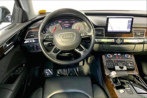 Brilliant Black 2017 Audi A8 L 3.0T