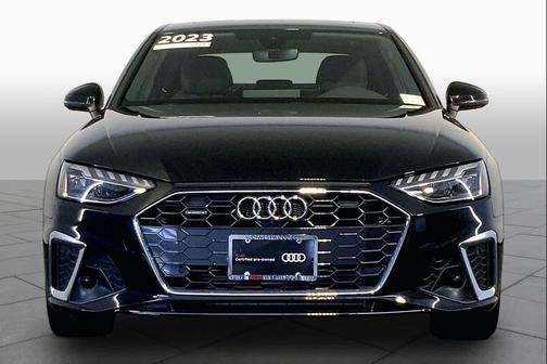 Mythos Black Metallic 2023 Audi A4 45 S line Premium Plus