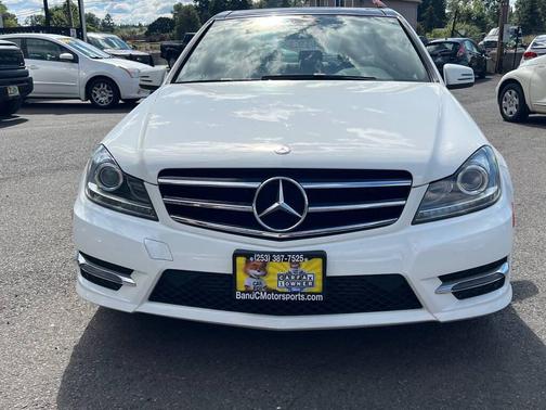 WHITE 2014 Mercedes-Benz C-Class C 250 Sport